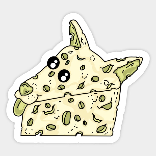 Roquefort Dingo Sticker by missmann